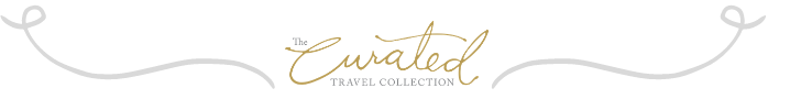 The Curated Travel Collection Banner